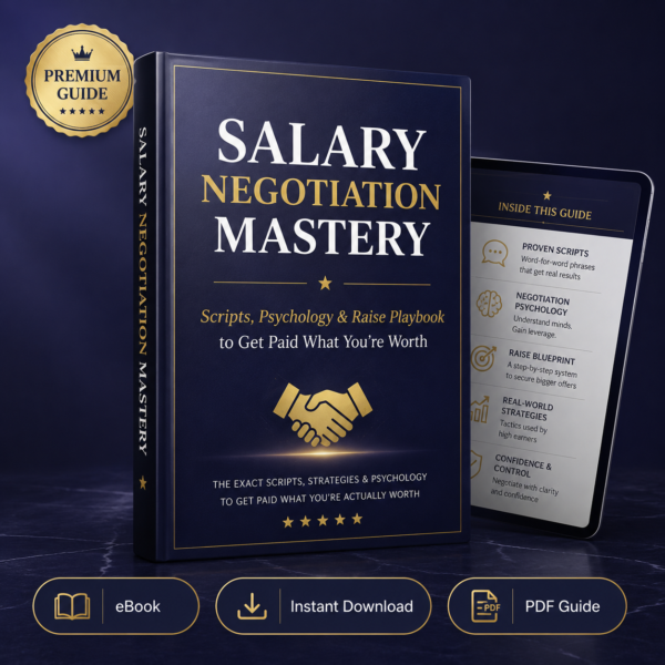 Salary negotiation mastery image of Salary negotiation mastery