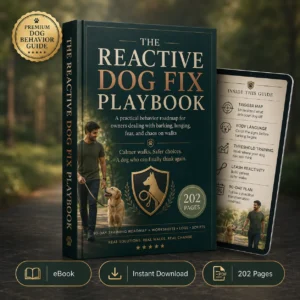 Reactive Dog Fix Playbook 90-Day Dog Behavior Training eBook